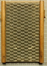 Wash Board 7X5" Real Silk Mills Hosiery Co Indianapolis IN 1920-52 Goodman C333