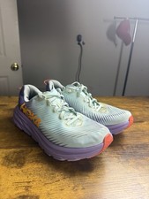 Hoka One One Women Rincon 3 Shoes 1119396 BGCV Blue Glass Chalk Violet US 8.5B