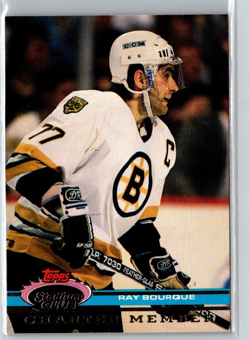 1991 Stadium Club Charter Member #NNO Ray Bourque
