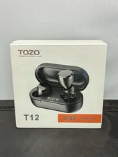 TOZO T12 IPX8 Waterproof Bluetooth Wireless noise canceling earbuds