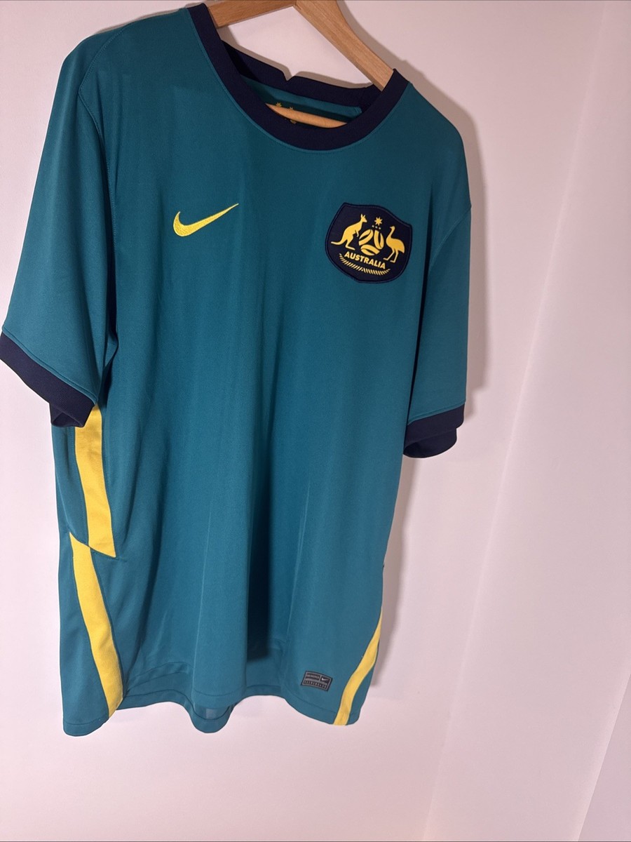 Australia Away Football Soccer Shirt 2020/21 XXL Nike Jersey