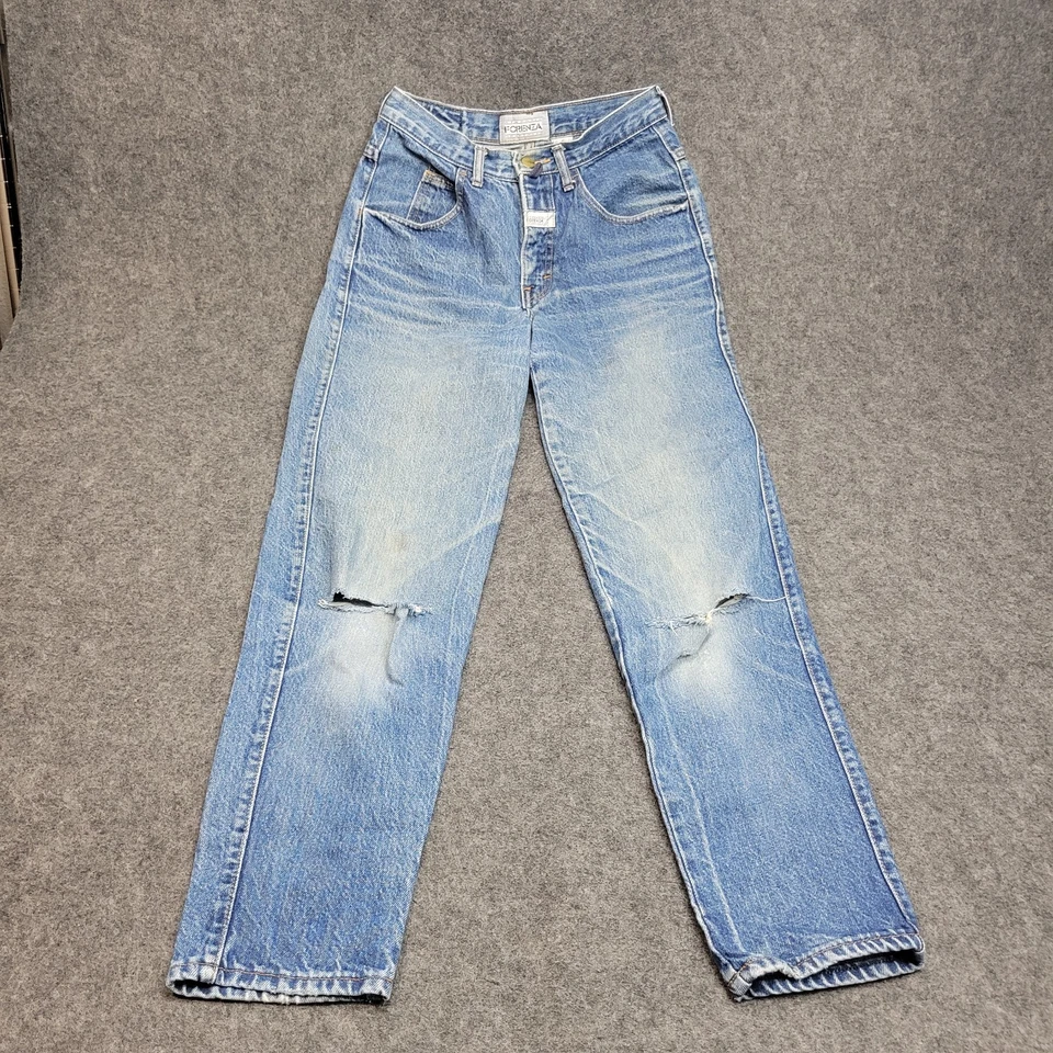 Forenza Jeans Womens 6 Sportswear Athletic Y2K Distressed Streetwear USA Made - Image 2 of 4