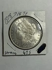1878 7/8 TF STRONG MORGAN SILVER DOLLAR CHOICE BU UNC BLAST WHITE