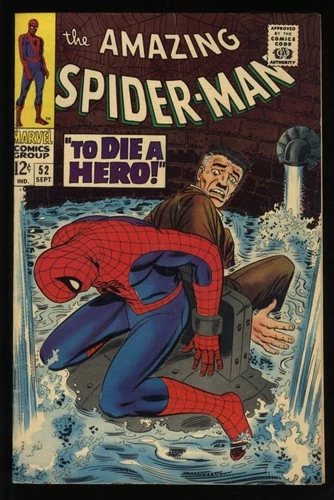 Amazing Spider-Man #52 FN+ 6.5 3rd Appearance Kingpin! Romita Cover! Marvel 1967