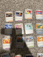 Lote de cartas coleccionables de apoyo/entrenador de JCC Pokémon.
