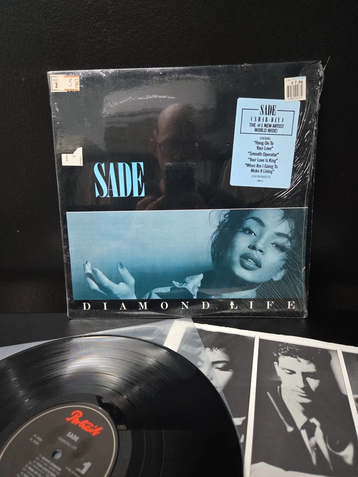 Sade Diamond Life Lp Vinyl 1984 1st Press Shrink/Hype/Insert NM/NM Wax Foto 2 de 4