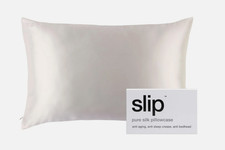 Slip Pure Silk Pillowcase - Queen - White - 20" x 30" - BRAND NEW