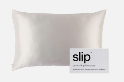 #ad Slip Pure Silk Pillowcase Queen White 20quot; x 30quot; BRAND NEW $39.99