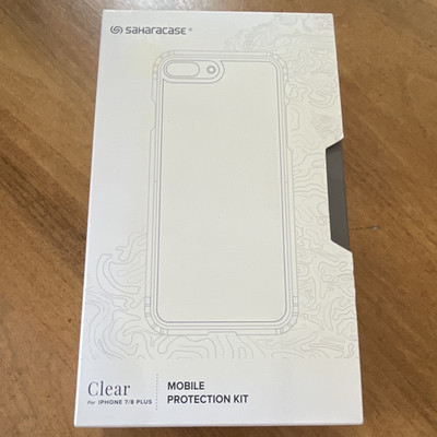 SaharaCase Clear Mobile Protection Kit w/ Tempered Glass for iPhone 7/8 Plus