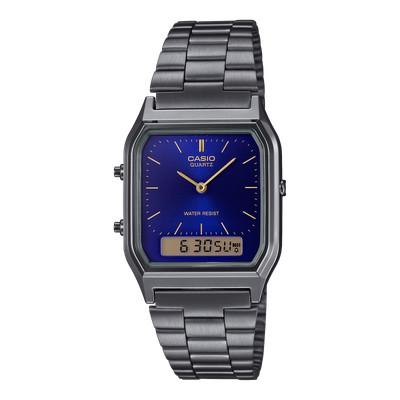 Casio Edgy Collection Uhr AQ-230EGG-2AEF Ruthenium Blue