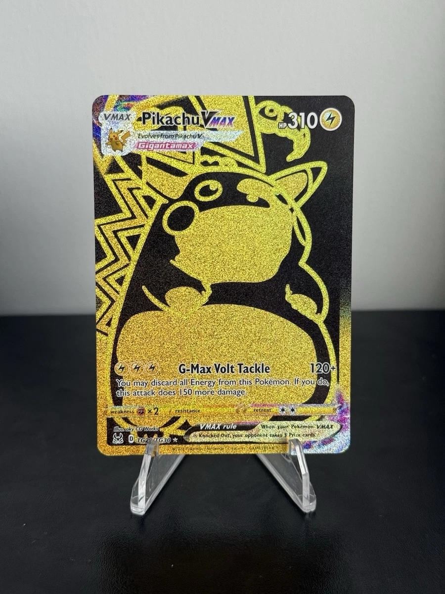 Pikachu VMAX UR TG29/TG30 ピカチュウ　英語版 Pikachu VMAX TG29/TG30 Swsh11: Lost Origin Trainer Gallery for