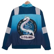 Studio Ghibli Spirited Away Haku Gradient Windbreaker Jacket Size XL