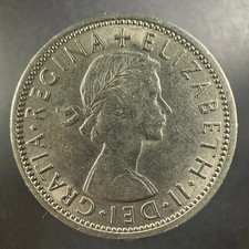 1966 Great Britain Two Shillings (Florin) Elizabeth II &ndash; Strong Details