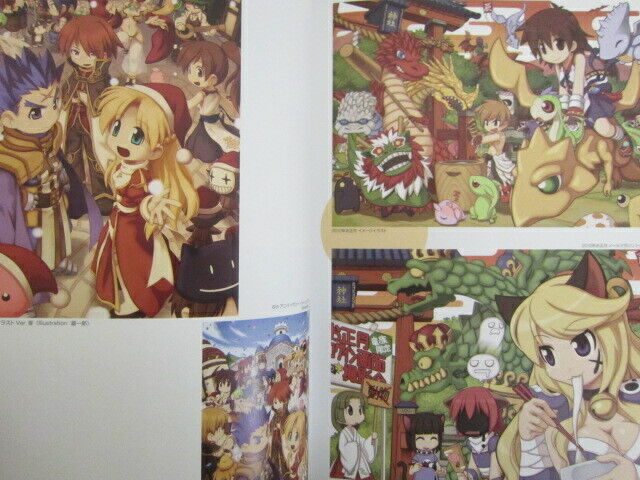 Ragnarok Online 5th Anniversary Memorial Book Official Art Illustrations  Japan