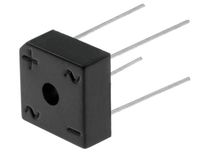BR305 Bridge rectifier: single-phase; Urmax: 50V; If: 3A; Ifsm: 50A; BR-3