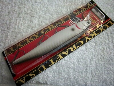 LUCKY CRAFT POINTER 128 SP 1 OZ &  5''  IN TENNESSEE SHAD COLOR RUNS 4'-5 SUSPEND