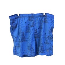 Vintage 90s Givenchy activewear designer swim trunks board shorts mens medium