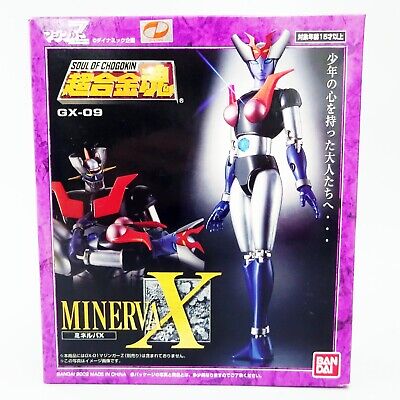 Soul of Chogokin Gx-09 Minerva X Action Figure Mazinger Z Bandai 