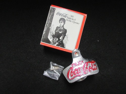 *NEW* Vintage Old Fashioned Coca-Cola Cast Iron Bottle Opener (In Box) - Picture 7 of 9