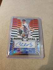 2024 LEAF RWB CHARLES NAGY 1/3 AUTO INDIANS GUARDIANS HOF MINT! CHEAPEST ON EBAY