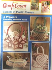 Quick Count Baskets In Plastic Canvas 5 Projects