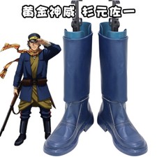Golden Kamuy Sugimoto the Immortal Saichi Sugimoto Cosplay Shoes Boots/