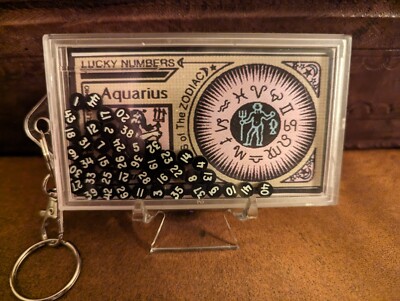 Birthday gift for an Aquarius chose power-ball and mega-millions numbers