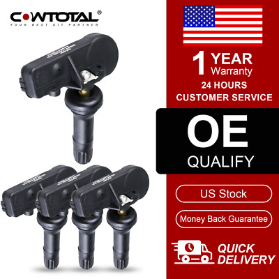 #ad 4PCS Tire Pressure Sensor TPMS For Mopar Dodge Chrysler Jeep RAM 56029398AB New $23.23