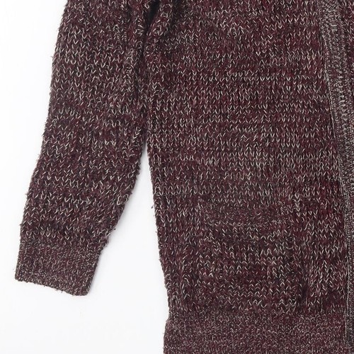 New Look Womens Purple V-Neck Acrylic Blend Cardigan Size 10 - Picture 12 of 12