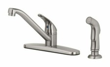 Oakbrook 4876751, One Handle Kitchen Faucet w/ Sprayer, Satin Nickel, FREE SHIP