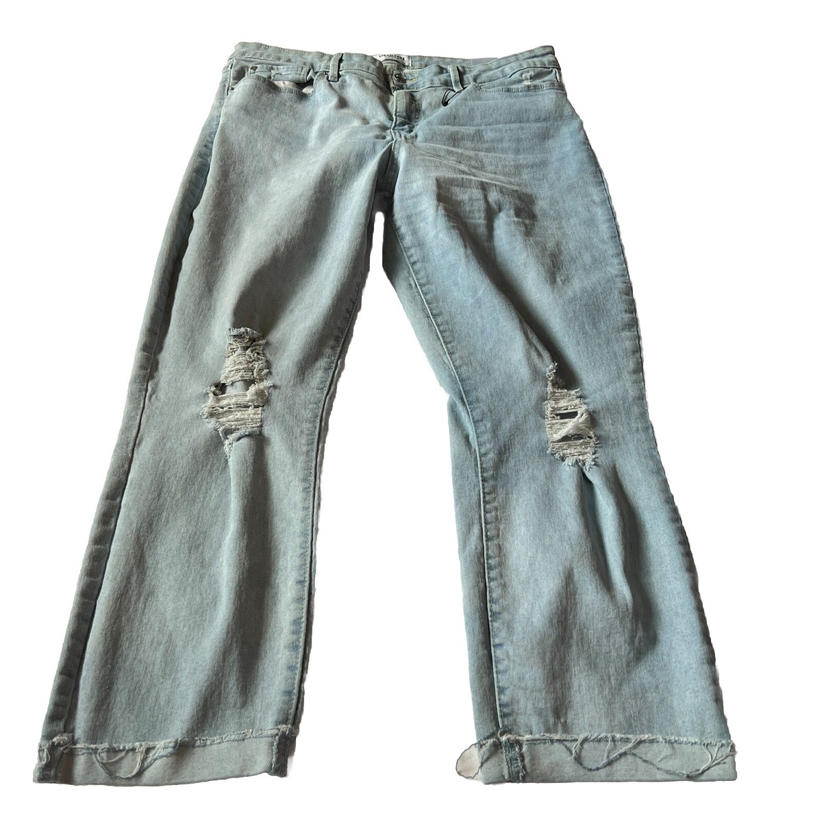 Levi’s Denizen High Rise Boyfriend Stretch Destroyed Jeans Levis Denim  Womens 16