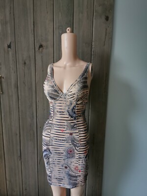 JEAN PAUL GAULTIER TATTOO DRESS SZ 75C 