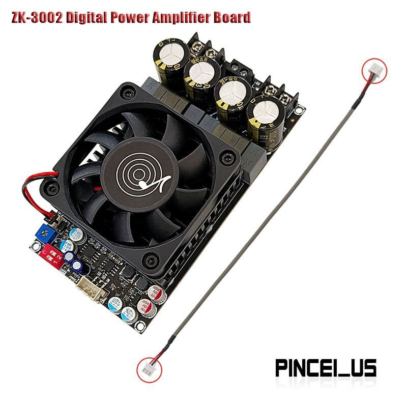 ZK-3002 Digital Power Amplifier Board 300Wx2 High Power TPA3255