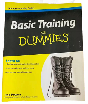 Basic Training for Dummies Book by Rod Powers 2011