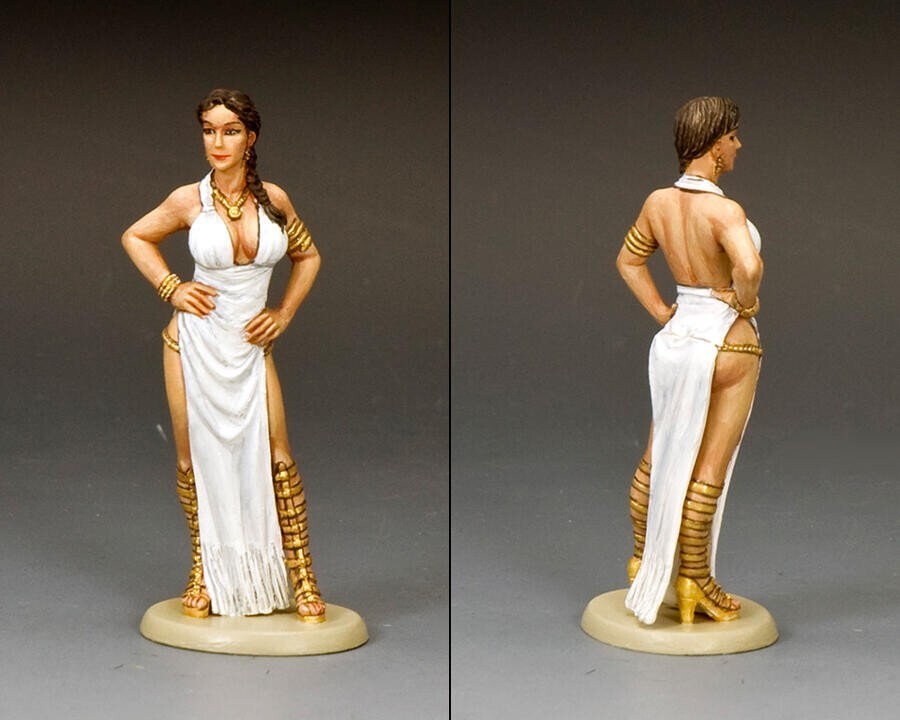 Messalina RnB042 King & Country figurine en métal peinte pour compléter vos dioramas romains