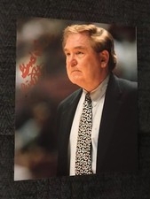 Coach Bill Fitch Signed 8 X 10 Photo Basketball  Autographed Celtics Clippers