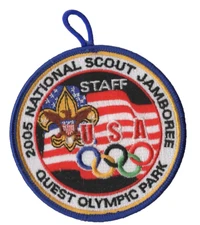 2005 Jamboree Quest Olympic Park Staff JSP Blue Bdr (AR149)