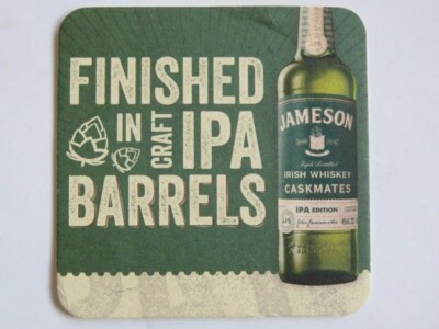 Verbindung Untersetzer ~ Ipa Edition Jameson Irisch Whisky Caskmates Für Crisp