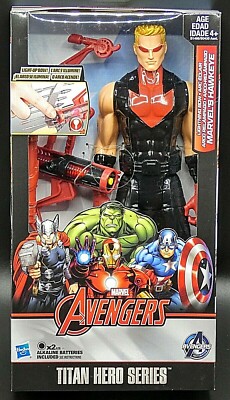 Marvel Avengers Hawkeye Lightning Bow Titan Hero Series 12 Inch