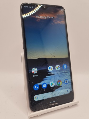 Nokia 5.3 schwarz entsperrt 64GB 6,55" Android Smartphone gesprungen