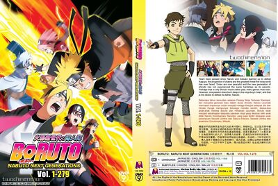 ANIME DVD ~ Boruto: Naruto The Next Generations (1-279) Eng Sub & alle Region...