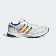 Adidas Adizero Adios OG Core White / Royal Blue / Yellow JI2684 Running Shoes