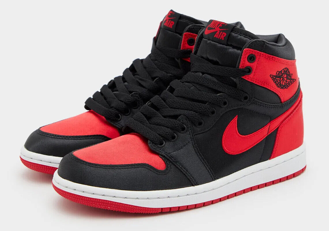 シューズ(男性用) Nike Air Jordan1 Retro HighOG Satin Bred Air Jordan 1 Retro High OG Satin Bred (W) - FD4810-061