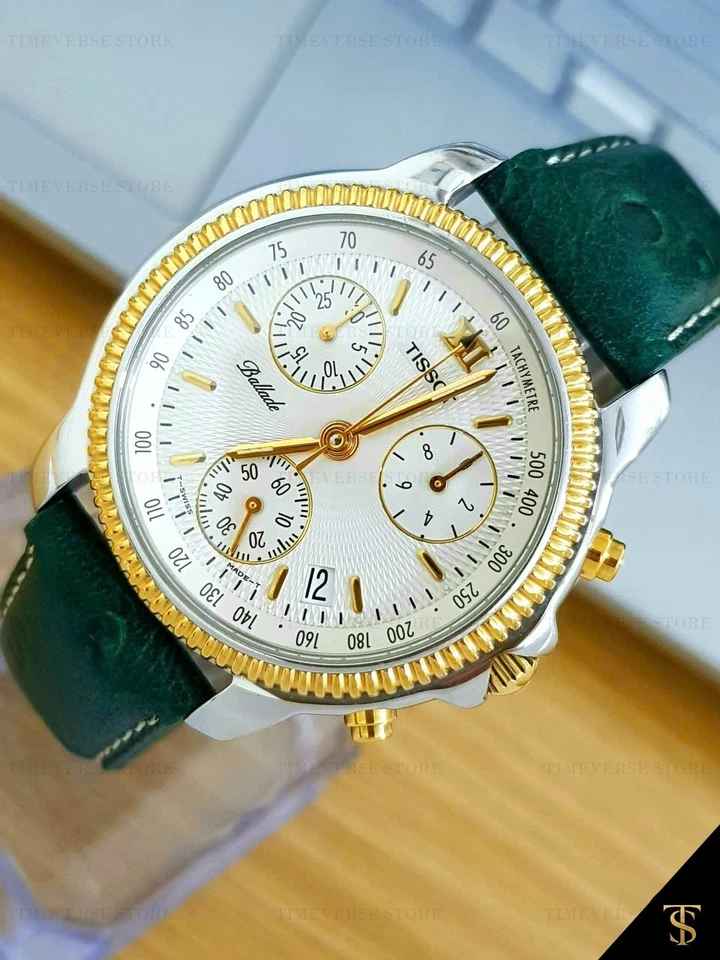 Tissot Ballade Men’s Chronograph Quartz Watch – 38 mm Stainless Steel - Image 3 of 4