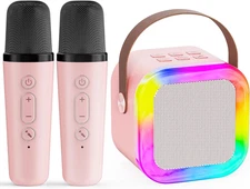 Karaoke Machine for Kids,2025New Mini Portable Karaoke Toys, Karaoke Speaker wit