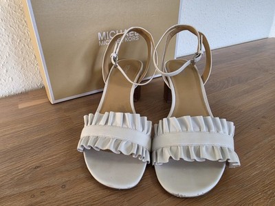 Michael Kors Bella Flex Mid Sandaletten optic-white Gr. 41