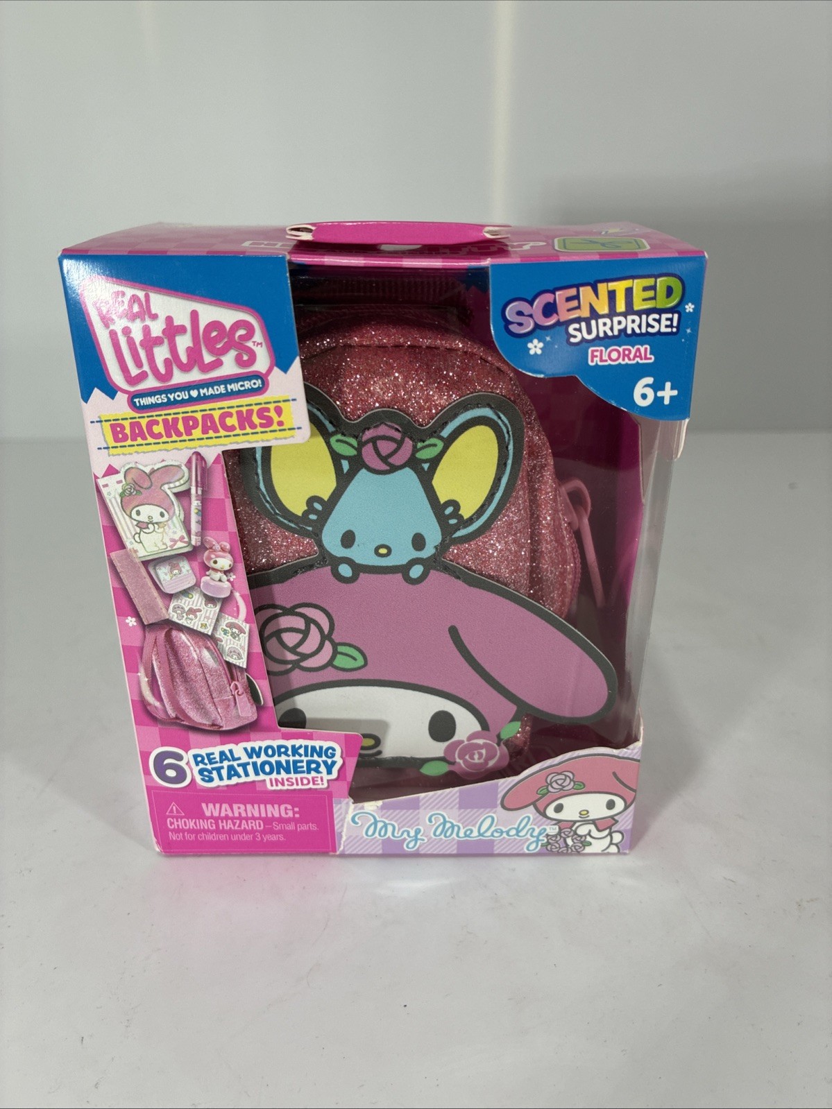 Hello Kitty My Melody Mini Backpack with 6 Scented Stationery Surprises  