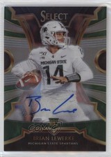 2020 Chronicles Draft Picks Select Prizm Signatures Brian Lewerke #23 Auto 09br
