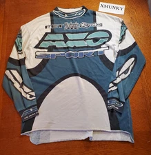 Vintage 90s AXO Sport Team D-max Racing Motocross Jersey VMX Racewear  XL
