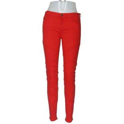 Current/Elliott, Jeans, Größe: 30, THE MOTO ANKLE SKINNY, Rot #akM